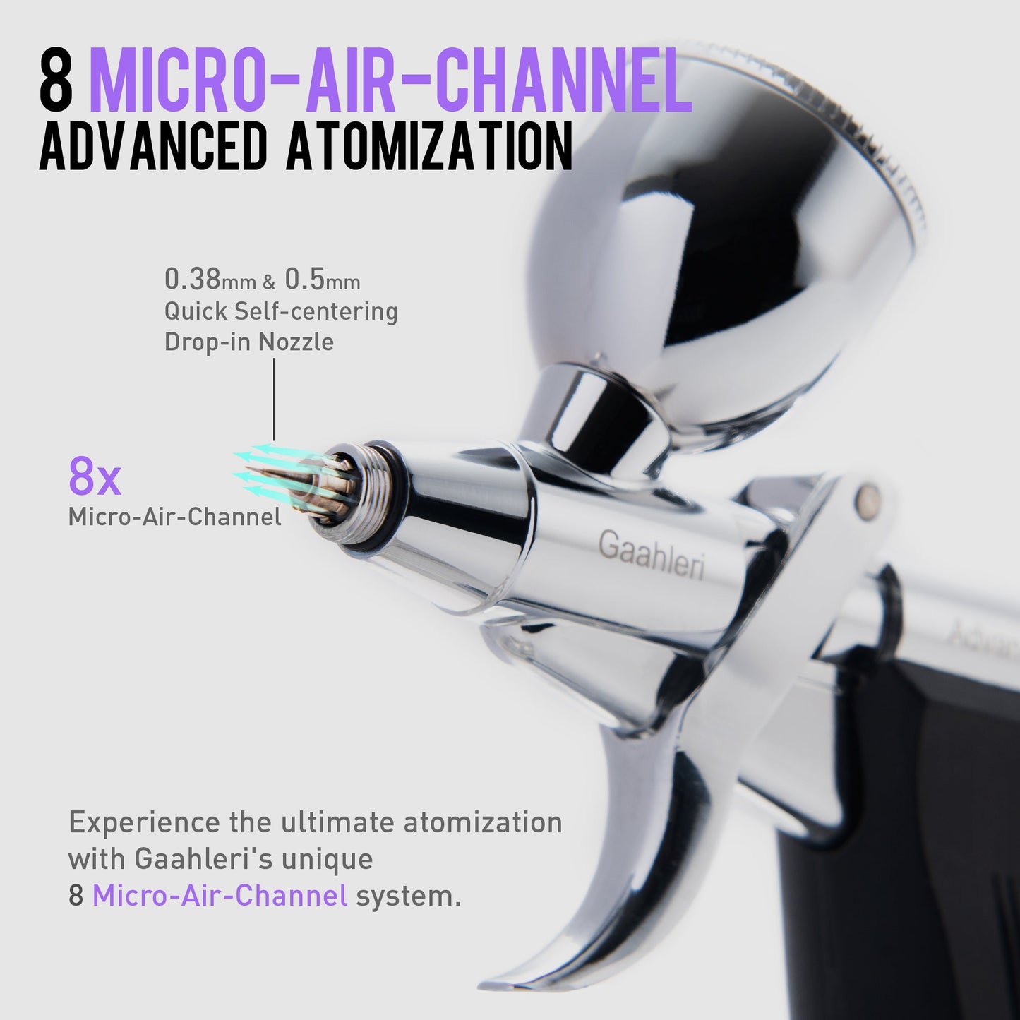 Gaahleri GHAD-68 Advanced Series Airbrush