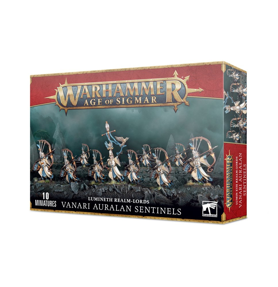 Warhammer Age of Sigmar: Lumineth Realm-Lords Vanari Auralan Sentinels