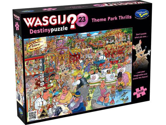 Wasjig? Destiny #23 Theme Park Thrills 1000pce Puzzle