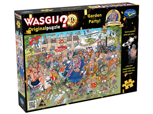 Wasjig? Original #40 Garden Party! 1000pce Puzzle