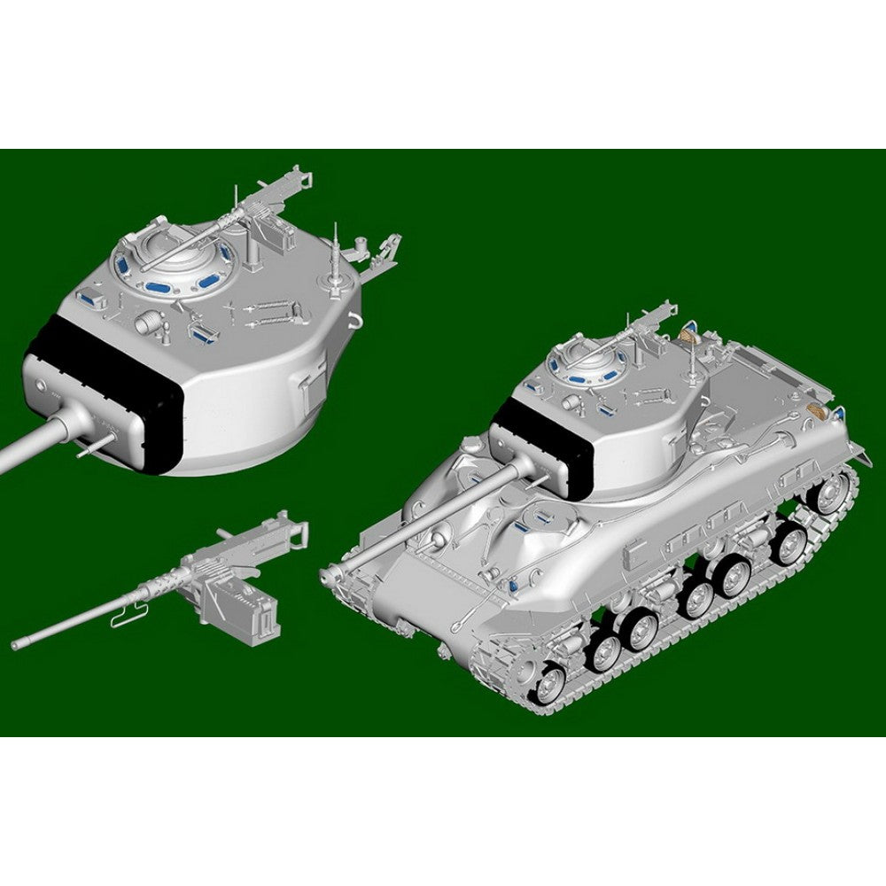 I Love Kit 1/16 M4A1E8 Medium Tank Plastic Model Kit