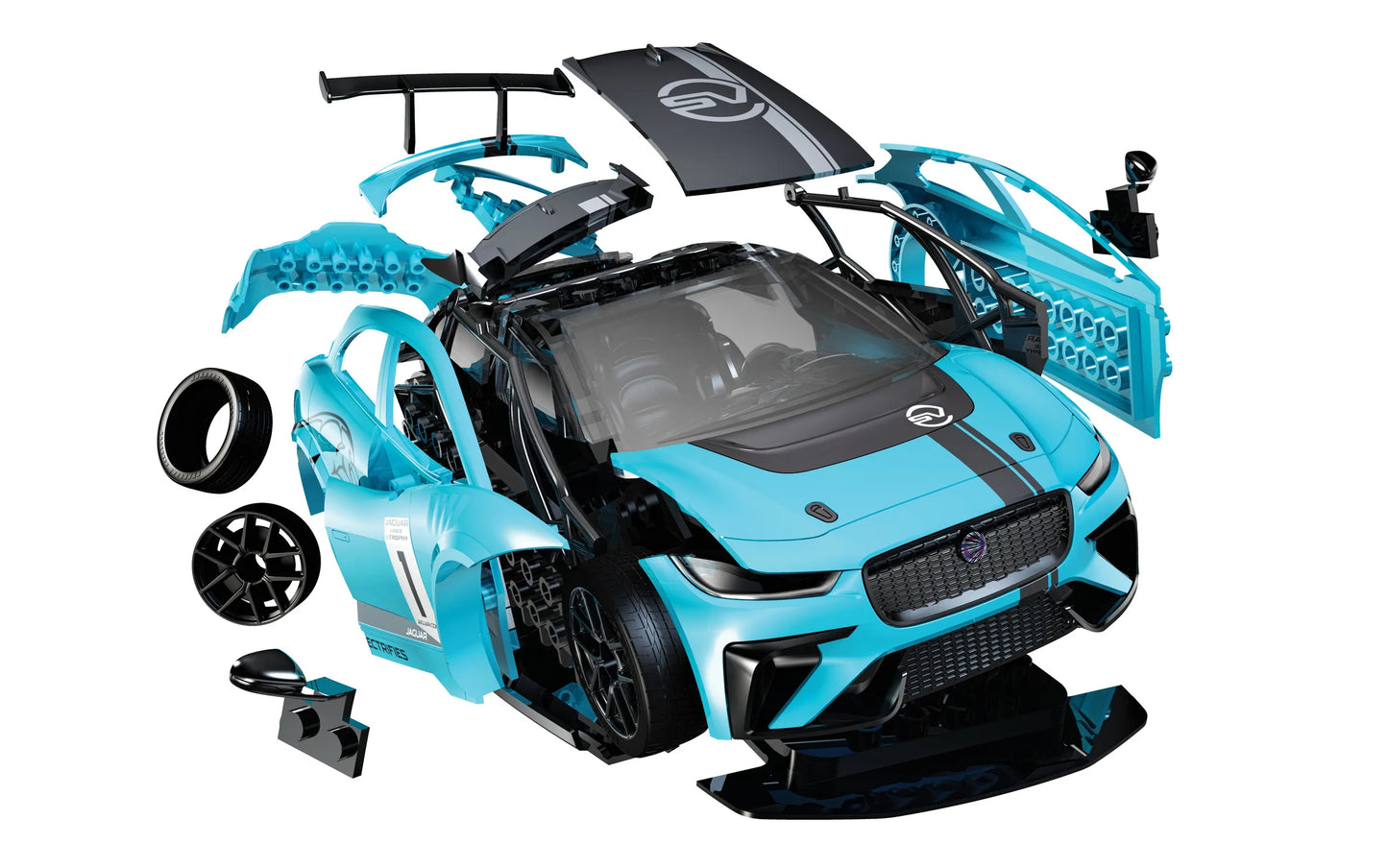 Airfix Quickbuild Jaguar I-Pace eTrophy