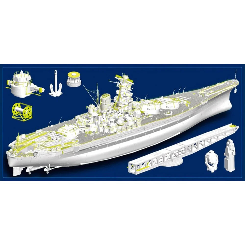 MonoChrome 1/200 IJN Battleship Yamato Plastic Model Kit