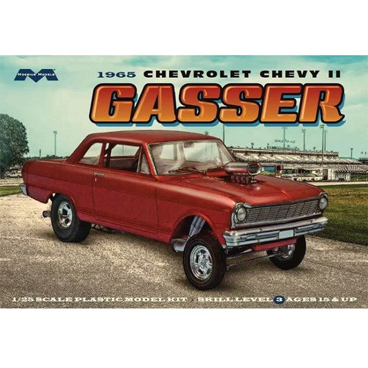 Moebius 1/25 1965 Chevy II Gasser Plastic Model Kit