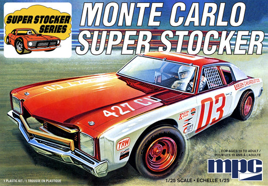 MPC 1/25 1971 Chevy Monte Carlo Super Stocker 2T Plastic Model Kit