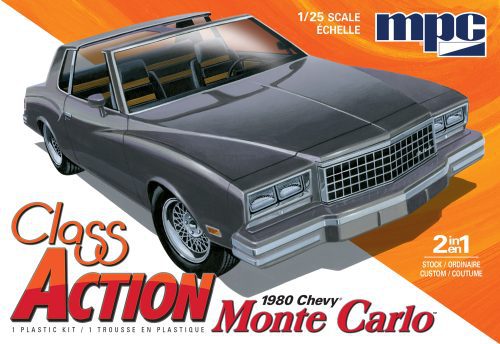 MPC 1/25 1980 Chevy Monte Carlo "Class Action" 2T Plastic Model Kit