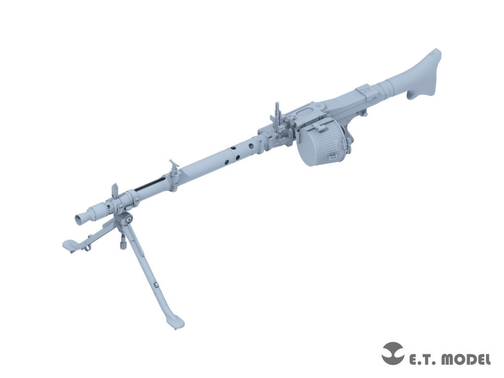 E.T. Model 1/16 WWII German Mg34t Machinegun (3D Printed)