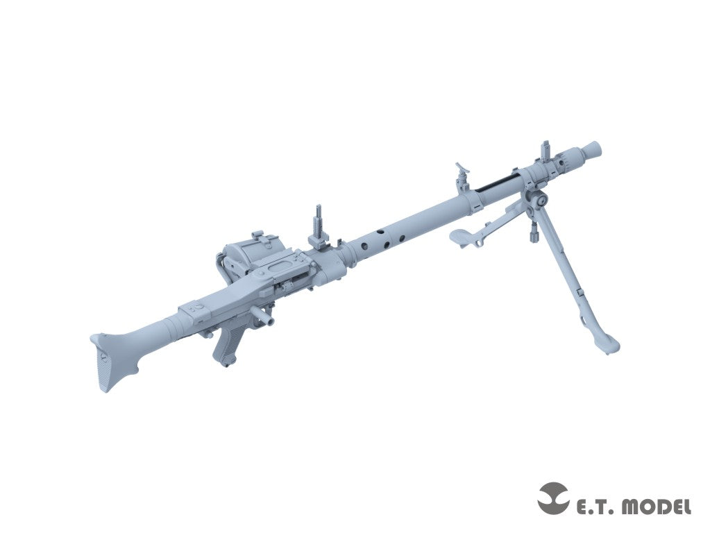 E.T. Model 1/16 WWII German Mg34t Machinegun (3D Printed)