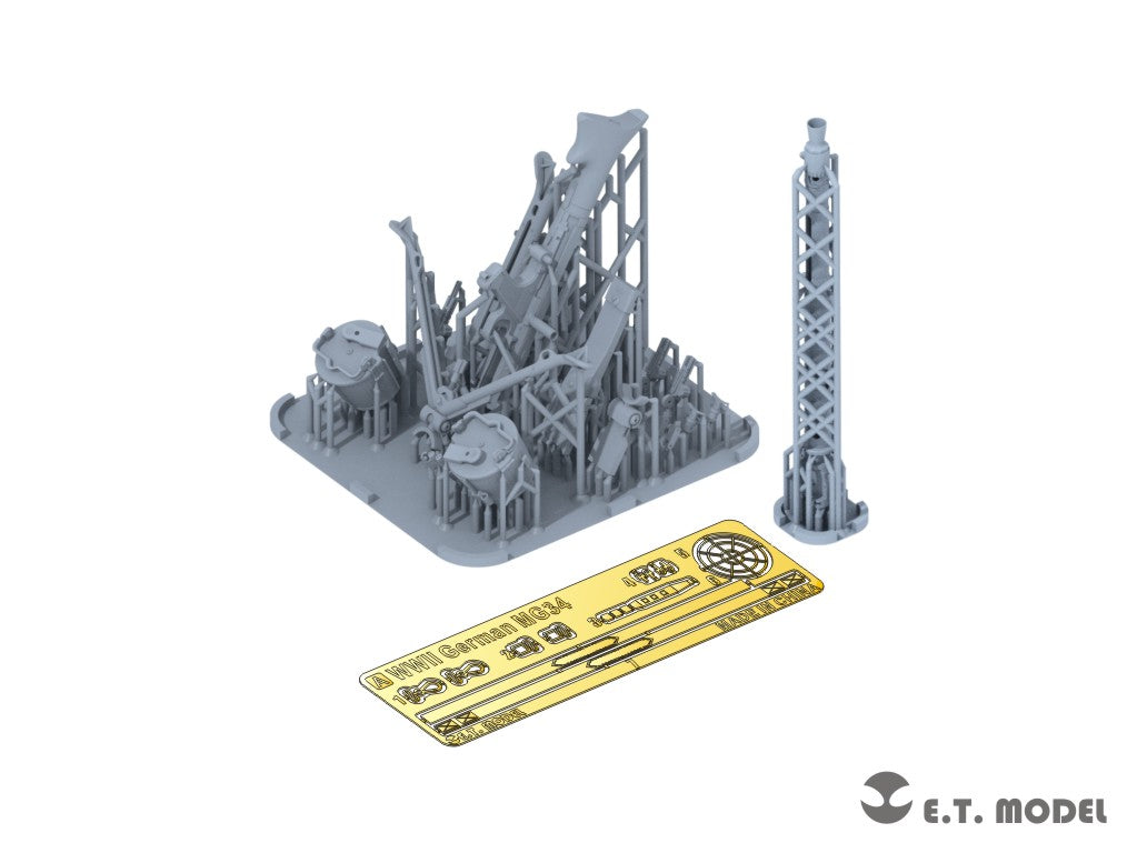 E.T. Model 1/16 WWII German Mg34t Machinegun (3D Printed)