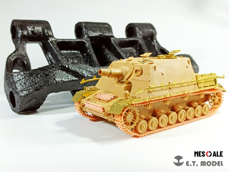 E.T. Model 1/35 WWII German Pz.Kpfw.III/IV Late Version（Type 6B）Workable Track(3D Printed)