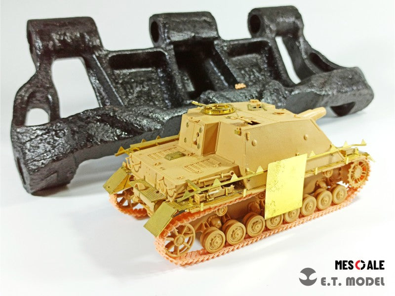 E.T. Model 1/35 WWII German Pz.Kpfw.III/IV Late Version（Type 6B）Workable Track(3D Printed)