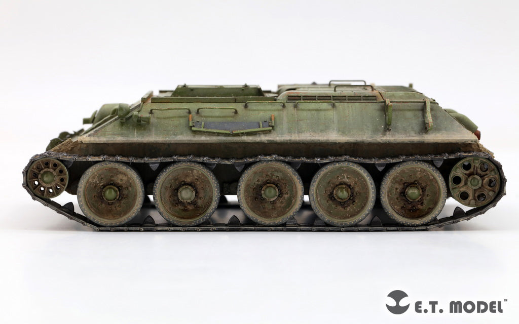 E.T. Model 1/35 Soviet T-34 500mm Width Cast Links（Type 1942）Workable Track (3D Printed)