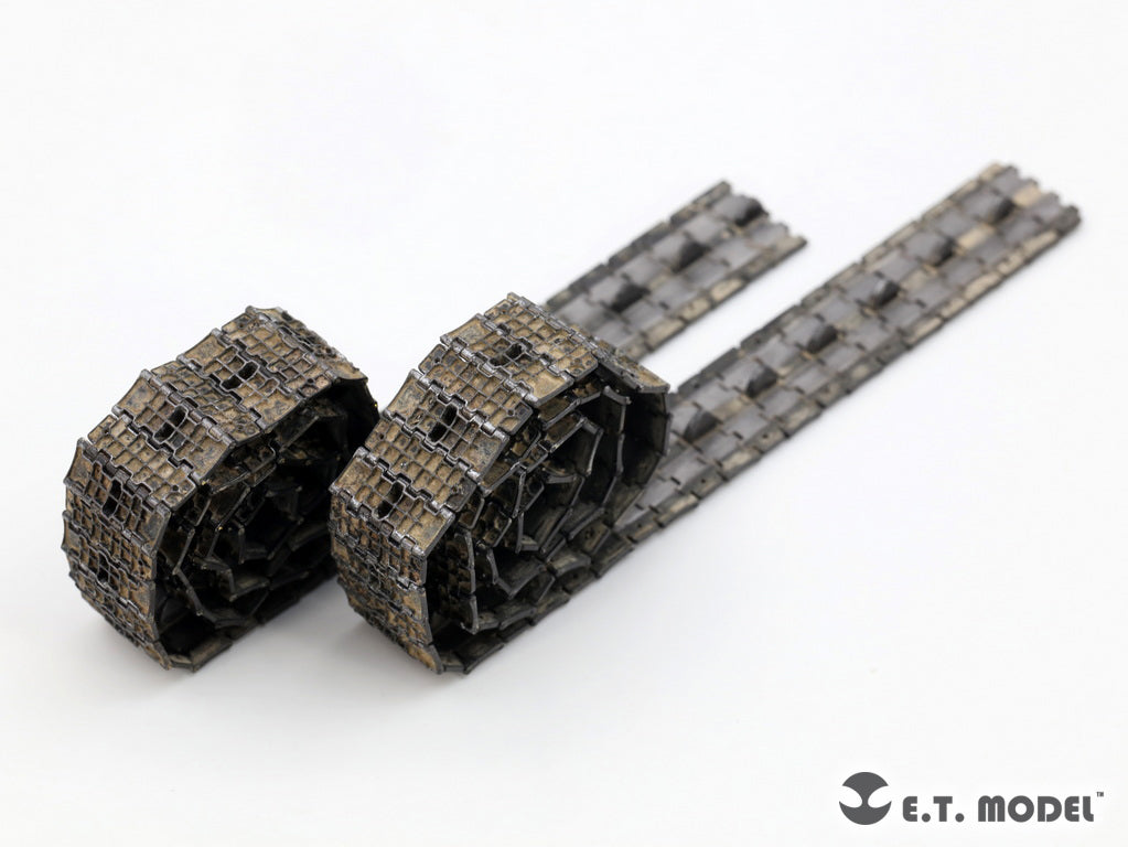 E.T. Model 1/35 Soviet T-34 500mm Width Cast Links（Type 1942）Workable Track (3D Printed)