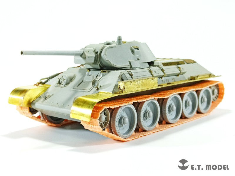 E.T. Model 1/35 Soviet T-34 550mm Stamped Links（Type 1940）Workable Track (3D Printed)