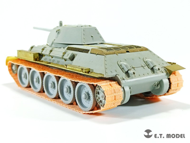 E.T. Model 1/35 Soviet T-34 550mm Stamped Links（Type 1940）Workable Track (3D Printed)