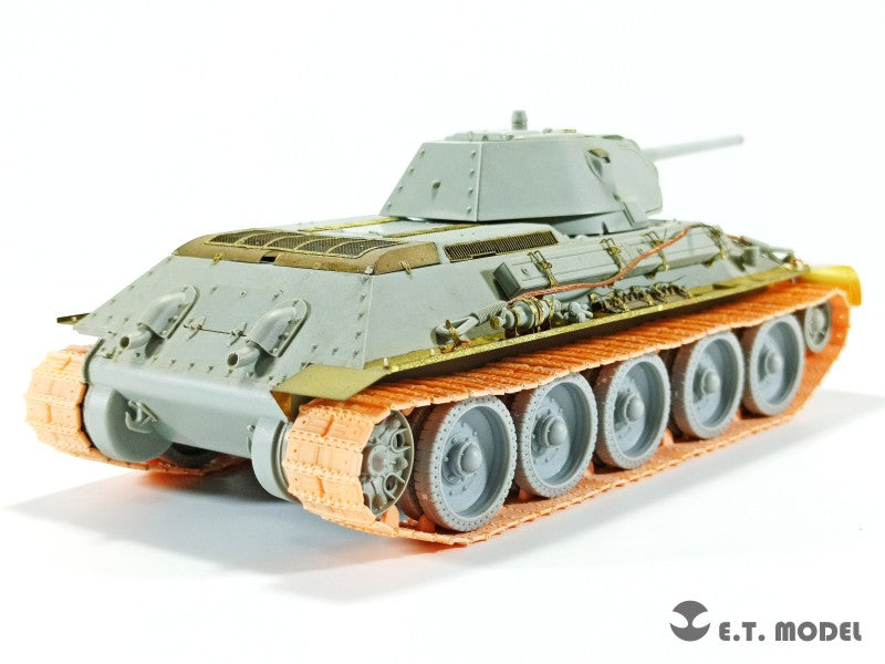 E.T. Model 1/35 Soviet T-34 550mm Stamped Links（Type 1940）Workable Track (3D Printed)