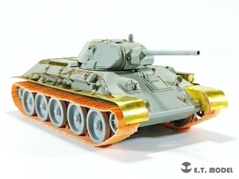 E.T. Model 1/35 Soviet T-34 550mm Stamped Links（Type 1940）Workable Track (3D Printed)