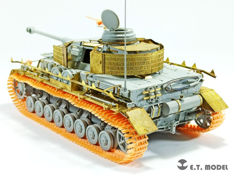 E.T. Model 1/35 WWII German Pz.Kpfw.III/IV（(Based on Type 3,Narrow））WinterKetten Track(3D Printed)