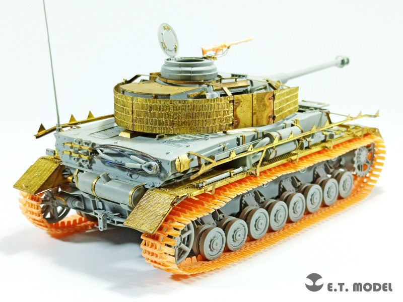 E.T. Model 1/35 WWII German Pz.Kpfw.III/IV（(Based on Type 3,Narrow））WinterKetten Track(3D Printed)