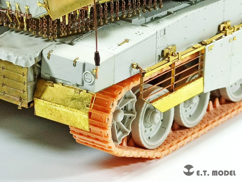 E.T. Model 1/35 Israeli Merkava Mk.IV Tank Workable Track(3D Printed)