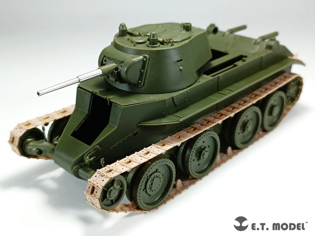 E.T. Model 1/35 WWII Soviet BT-7 Light Tank Workable Track(3D Printed)