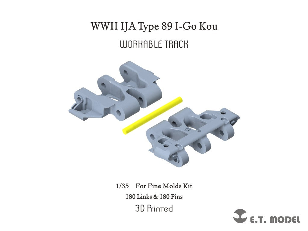 E.T. Model 1/35 WWII British A15 Crusader Cruiser Tank Workable Track