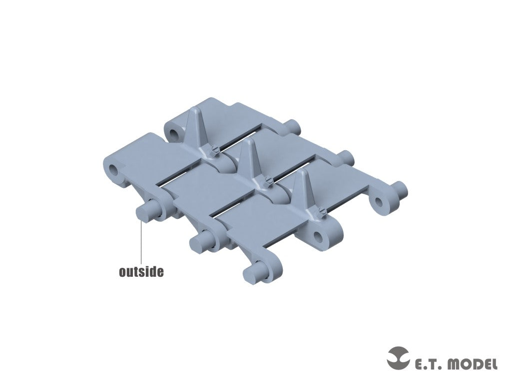 E.T. Model 1/35 WWII IJA Type 89 I-Go Kou Workable Track(3D Printed)