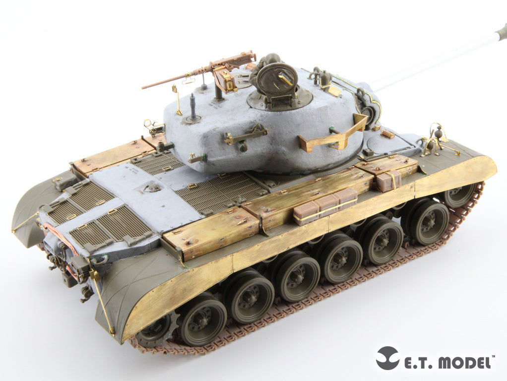 E.T. Model 1/35 US M26 PERSHING Medium Tank Workable Track(3D Printed)