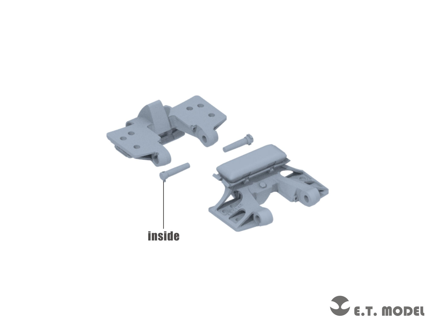 E.T. Model 1/35 WWII German Sd.Kfz.7(8t) Sprockets & Track links(3D Printed)