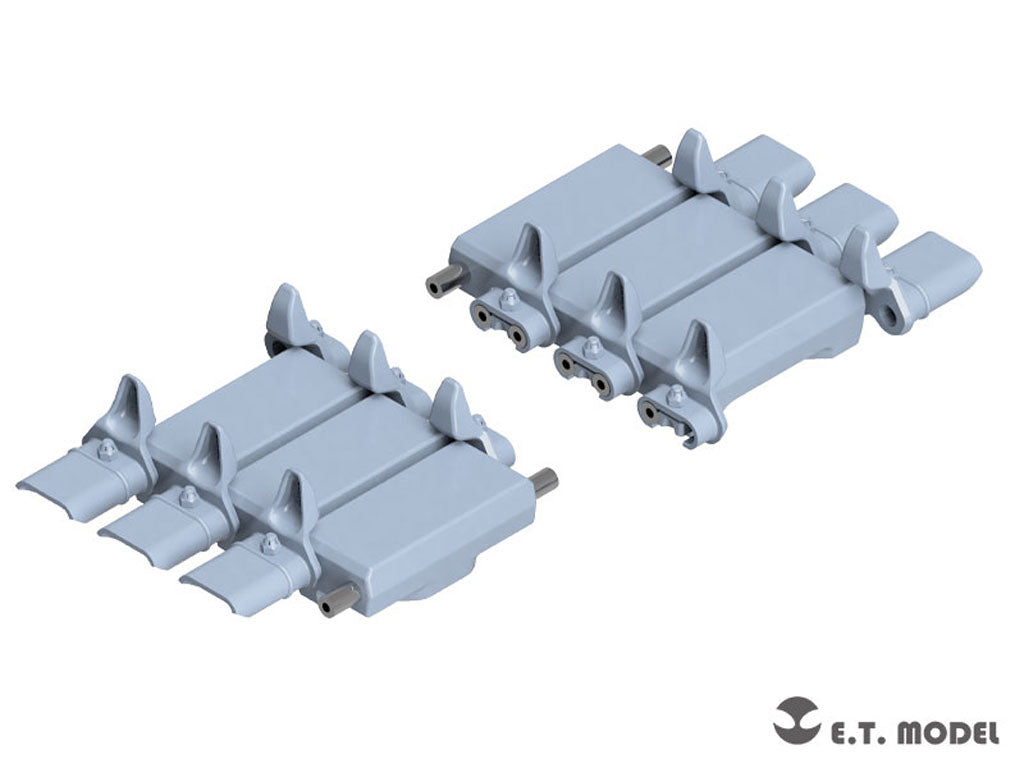 E.T. Model 1/35 WWII US ARMY M4 Sherman T48 w/duck bill（Type 2） Workable Track(3D Printed)