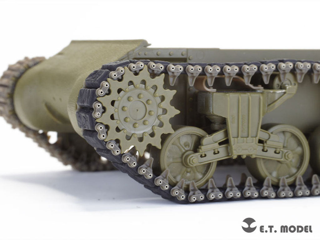 E.T. Model 1/35 WWII US ARMY M4 Sherman T51 Workable Track(3D Printed)