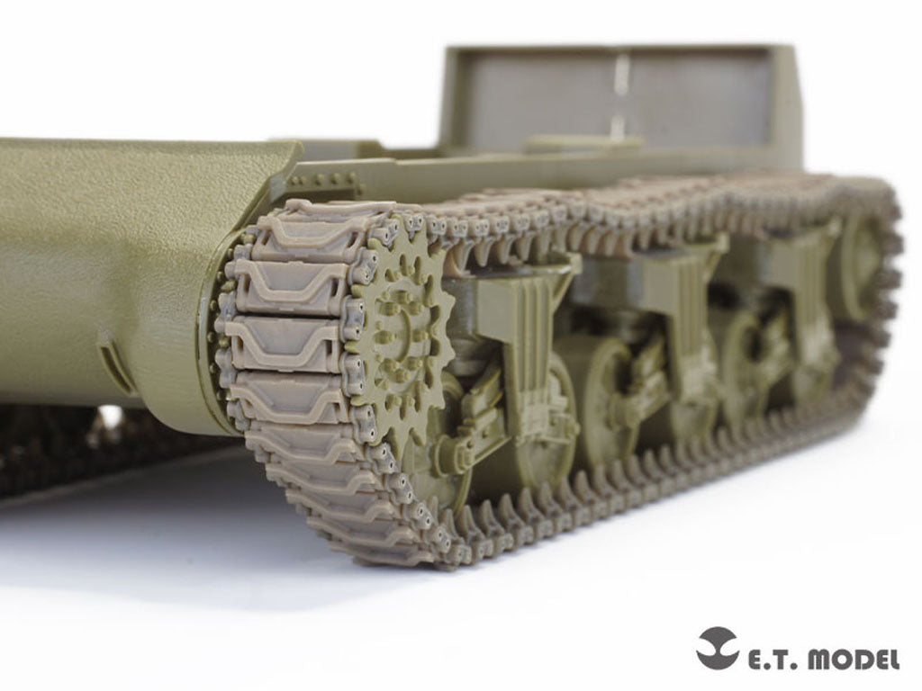 E.T. Model 1/35 WWII US ARMY M4 Sherman T54E1 Workable Track(3D Printed)