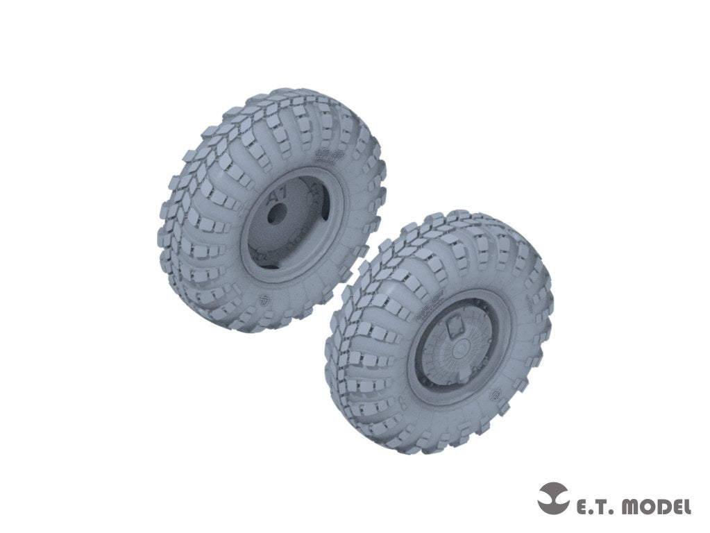 E.T. Model 1/35 Russian BTR-80 APC Weighted Road Wheels(Narrow)