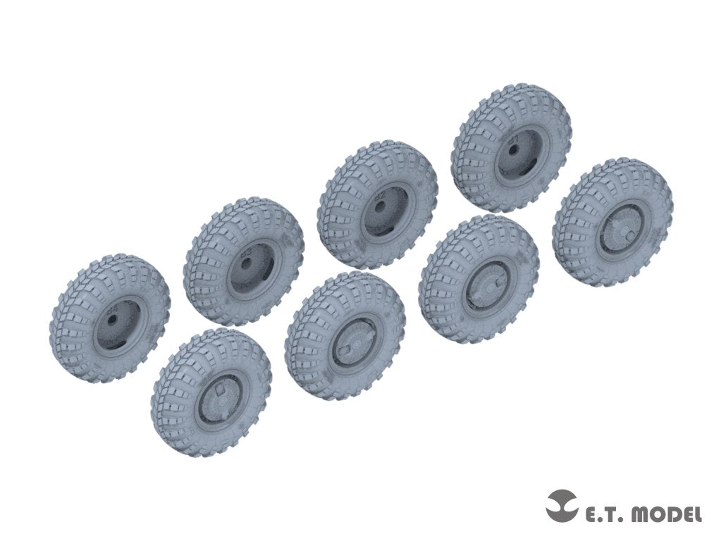 E.T. Model 1/35 Russian BTR-80 APC Weighted Road Wheels(Narrow)