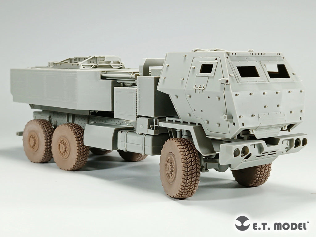 E.T. Model 1/35 Modern U.S. M142 High Mobility Artillery Rocket System（HIMARS）Sagged Wheels