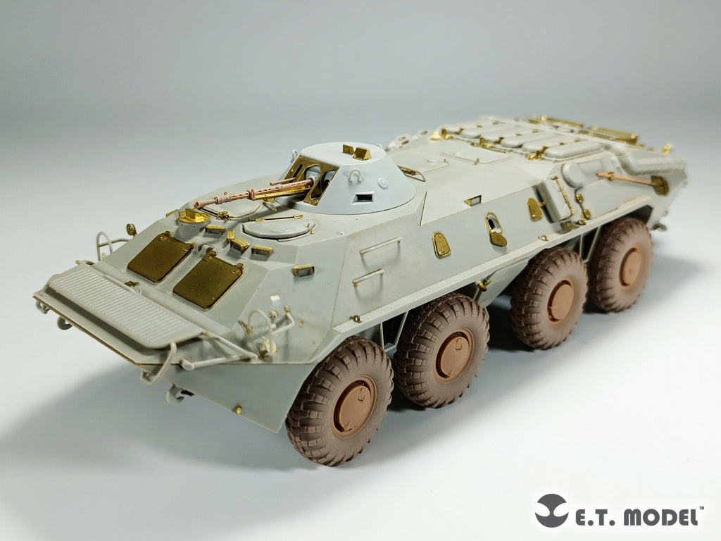 E.T. Model 1/35 Russian BTR-70 APC Sagged Wheels