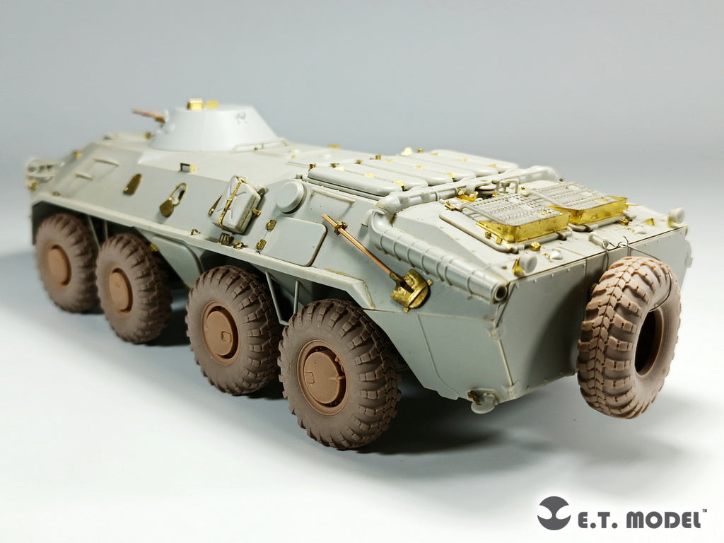 E.T. Model 1/35 Russian BTR-70 APC Sagged Wheels