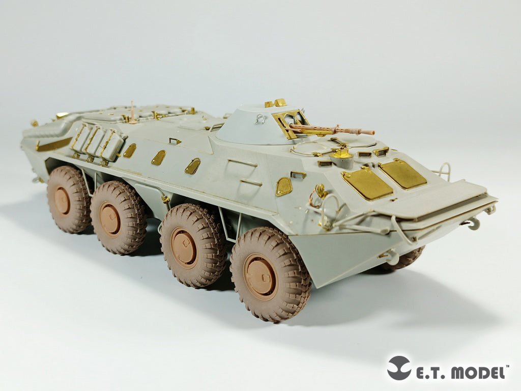 E.T. Model 1/35 Russian BTR-70 APC Sagged Wheels