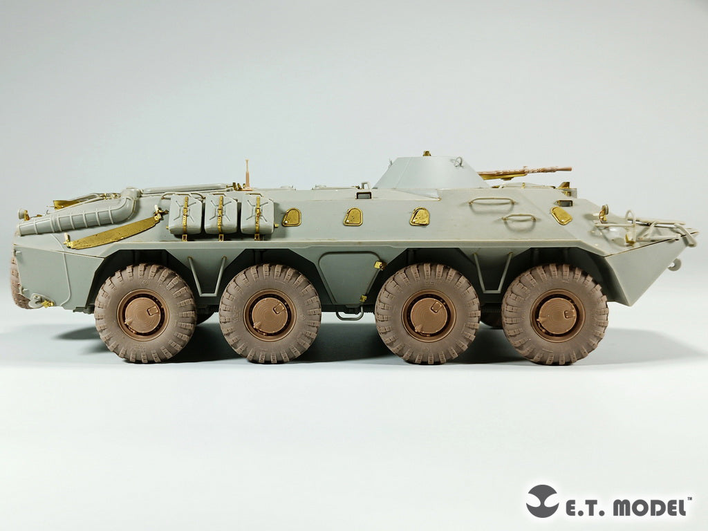 E.T. Model 1/35 Russian BTR-70 APC Sagged Wheels