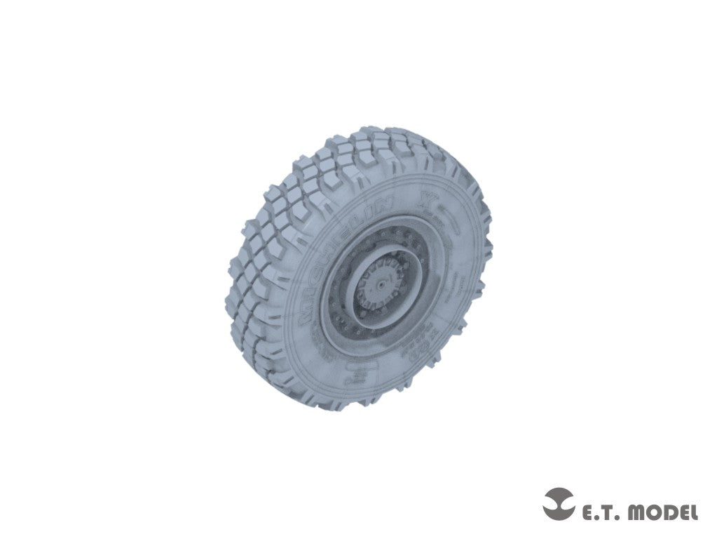 E.T. Model 1:35 U.S.Army Stryker Armored Vehicle Sagged Wheels (3D Printed) for Trumpeter kit