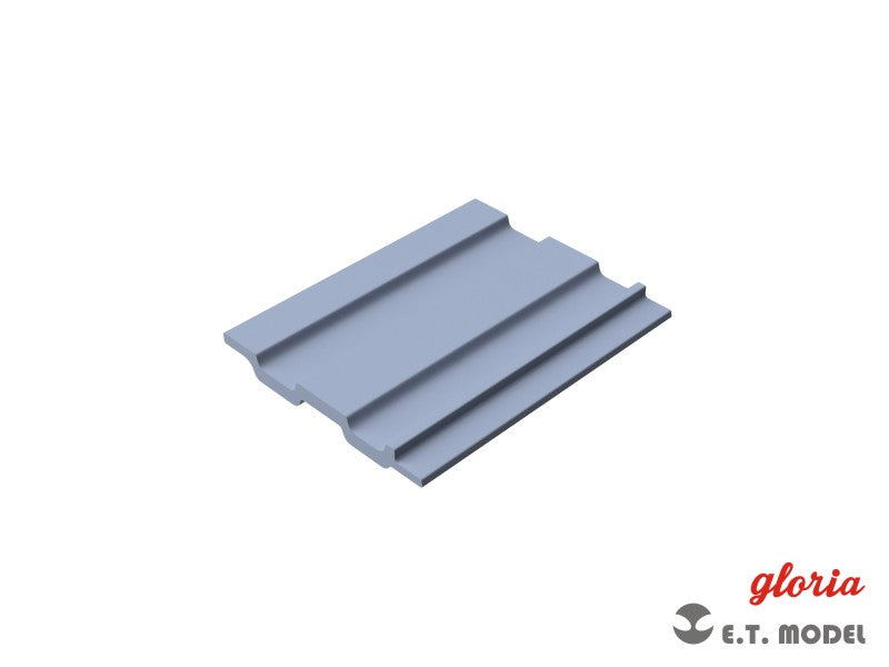 E.T. Model 1/35 WWII Roof Tiles Ludlow Type