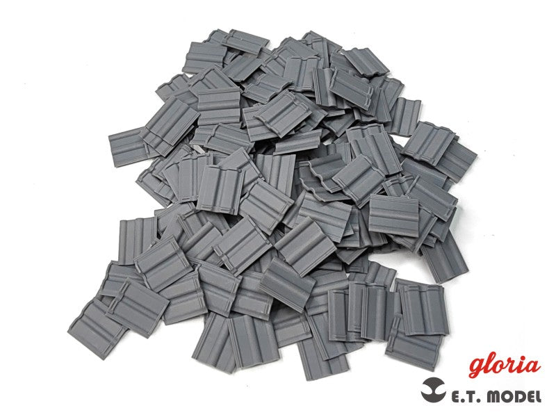 E.T. Model 1/35 MODERN Roof Tiles Mendip Type