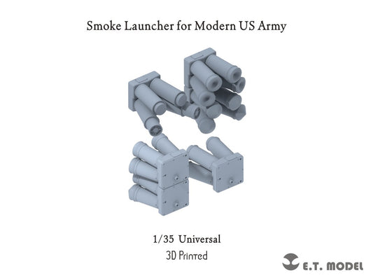 E.T. Model 1/35 Smoke Launcher for Modern US Army (3D Printed)