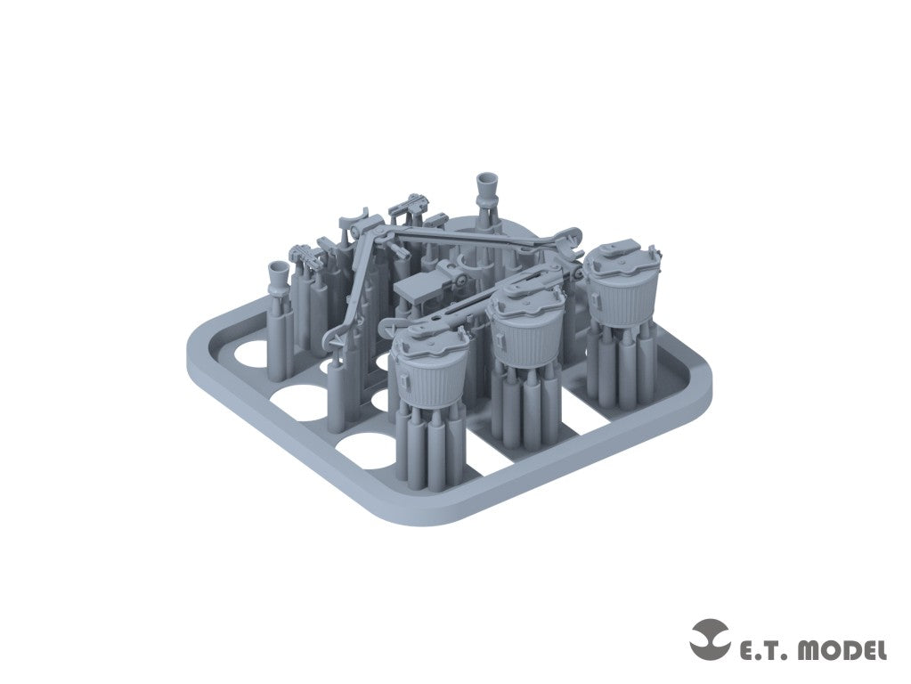 E.T. Model 1:35 WWII German Mg34 Machinegun & Ammo Box(3D Printed) 2 Pieces