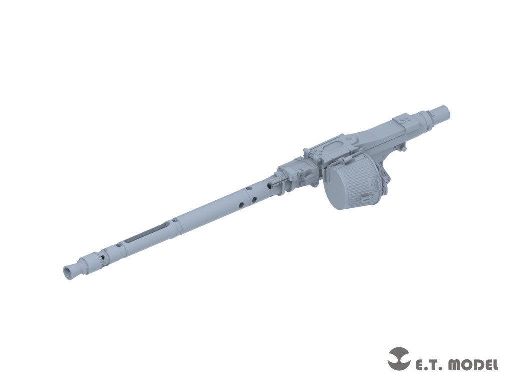 E.T. Model 1:35 WWII German Mg34t Machinegun(w/o buttstock)(3D Printed) 3 Pieces