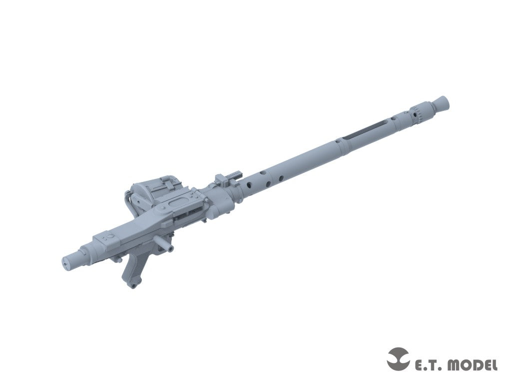 E.T. Model 1:35 WWII German Mg34t Machinegun(w/o buttstock)(3D Printed) 3 Pieces