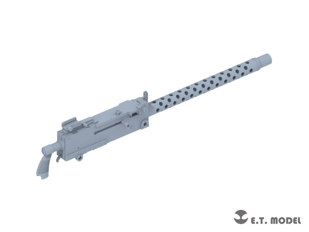 E.T. Model 1:35 WWII U.S.Army M1919 Machine Gun & Ammo Box(Type.1） (3D Printed)