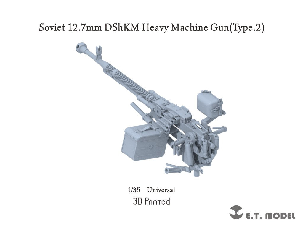 E.T. Model 1/35 Soviet 12.7mm DShKM Heavy Machine Gun (Type.2）