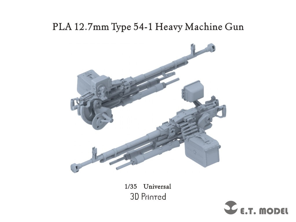 E.T> Model 1/35 PLA 12.7mm Type 54-1 Heavy Machine Gun