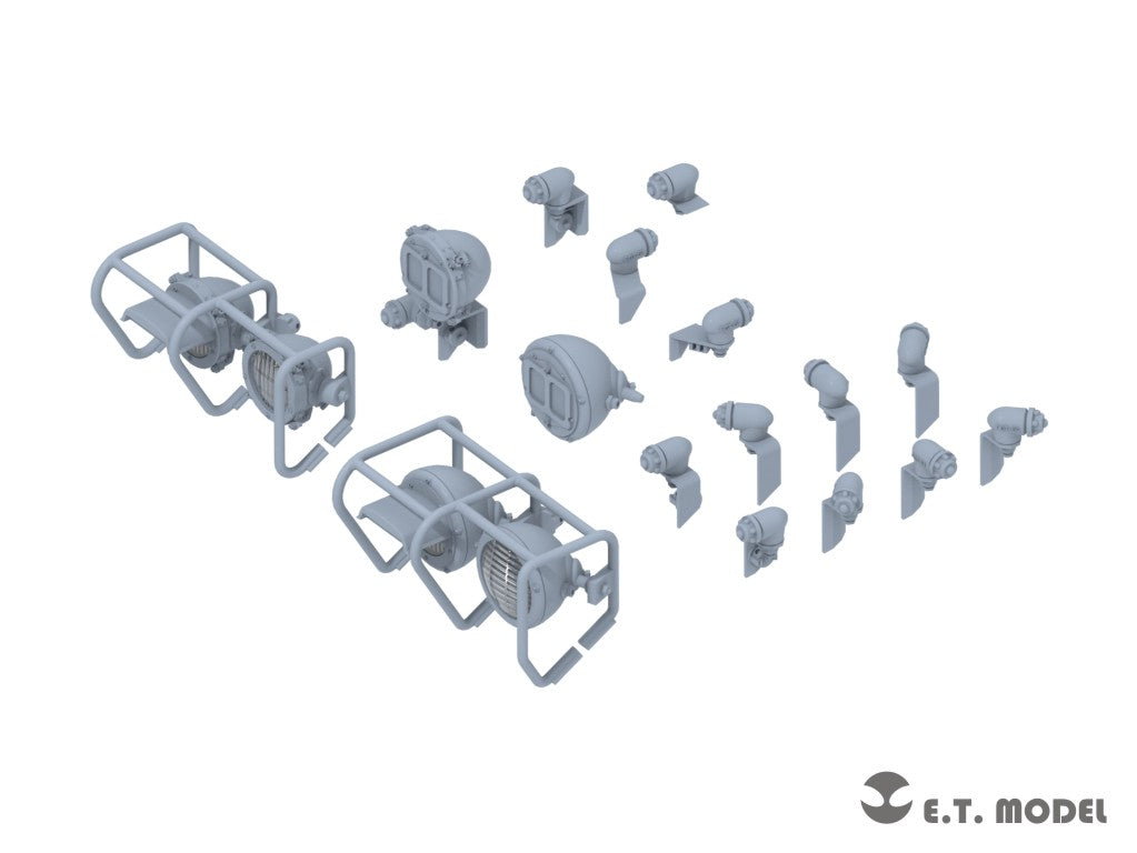 E.T. Model 1/35 Lights Set for Russian T-55 Family